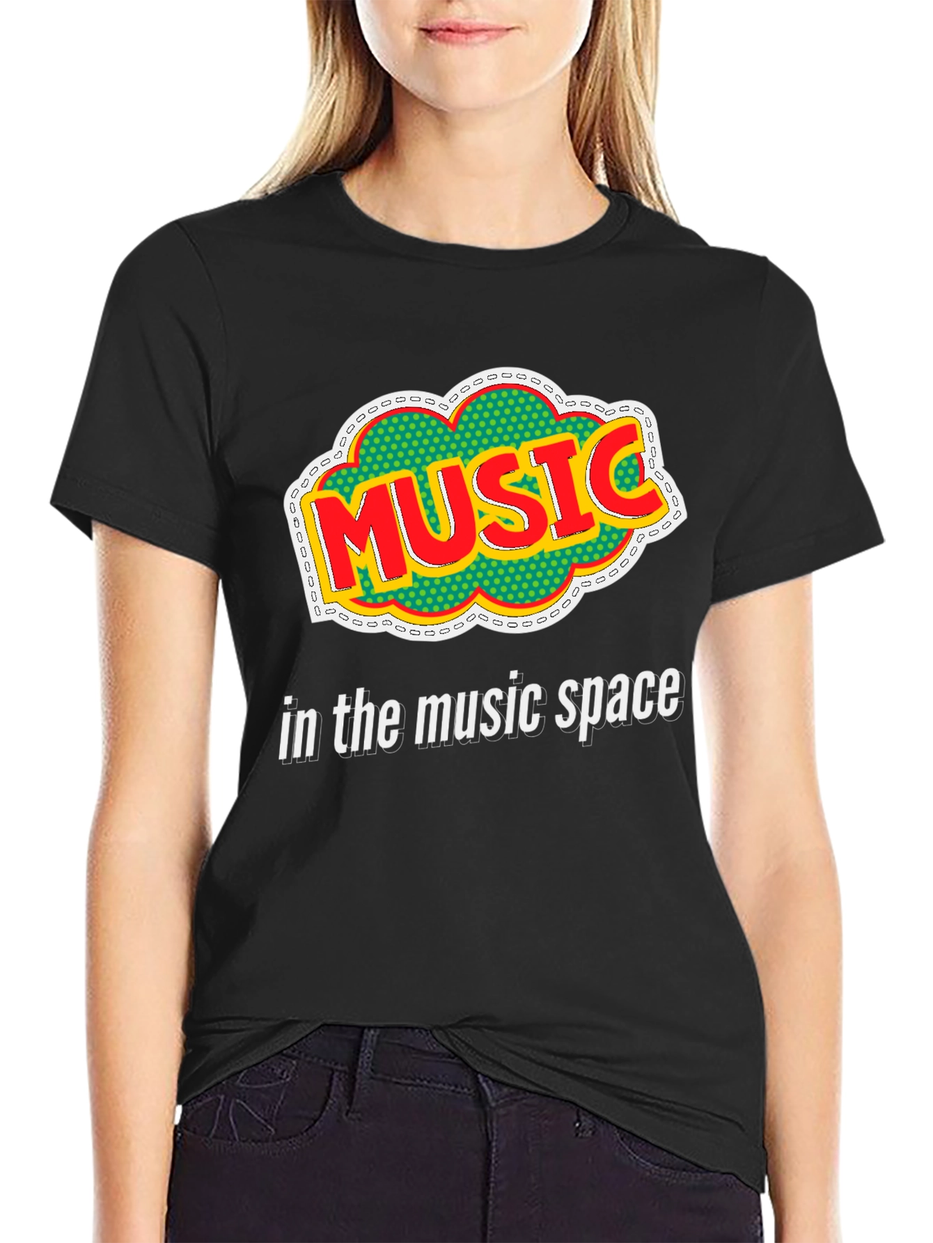 Music in the Music Space Graphic Tee