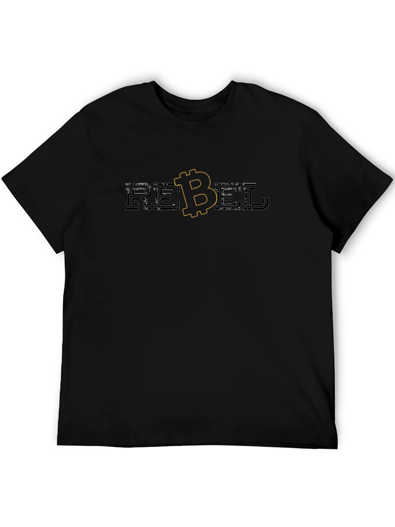 Bitcoin Rebel Black T-Shirt