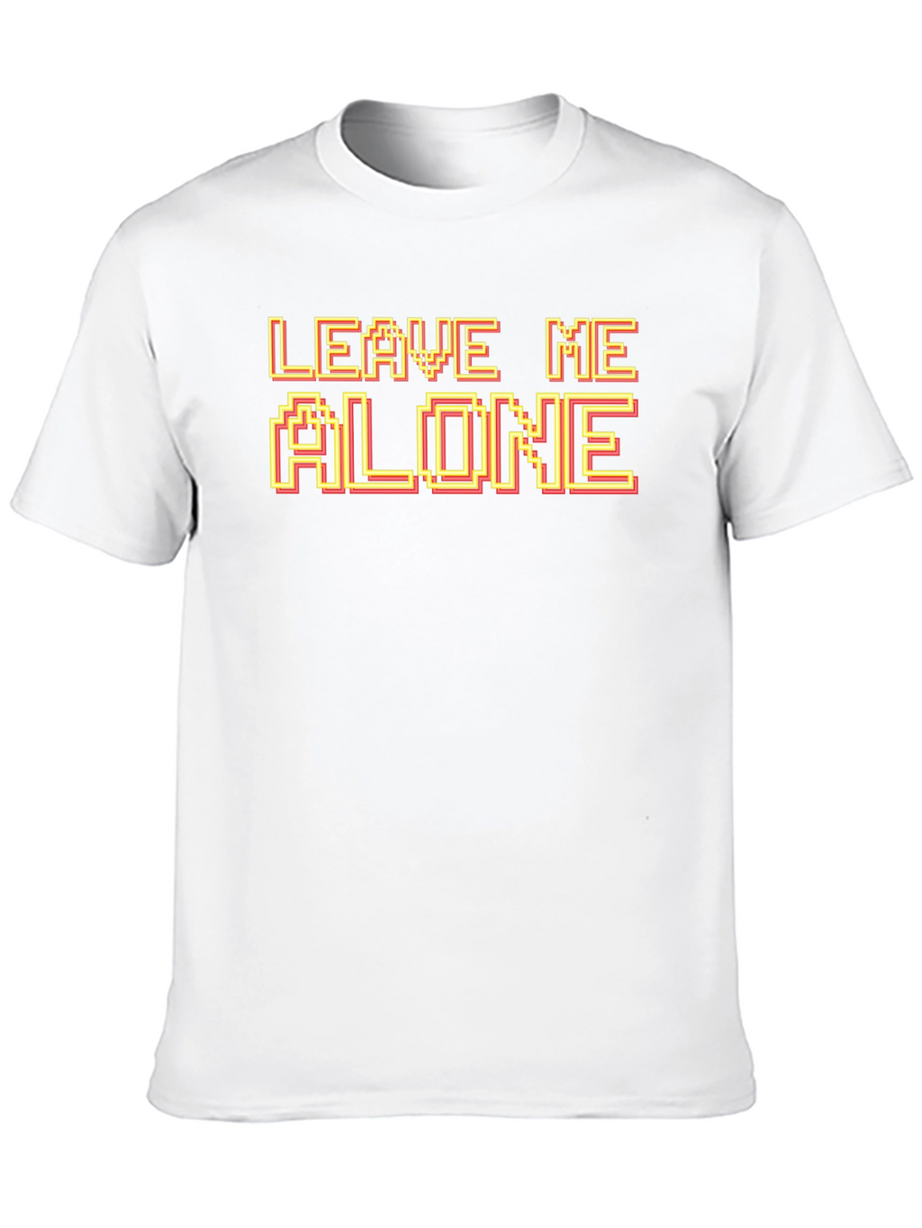 Leave Me Alone Retro Gaming T-Shirt