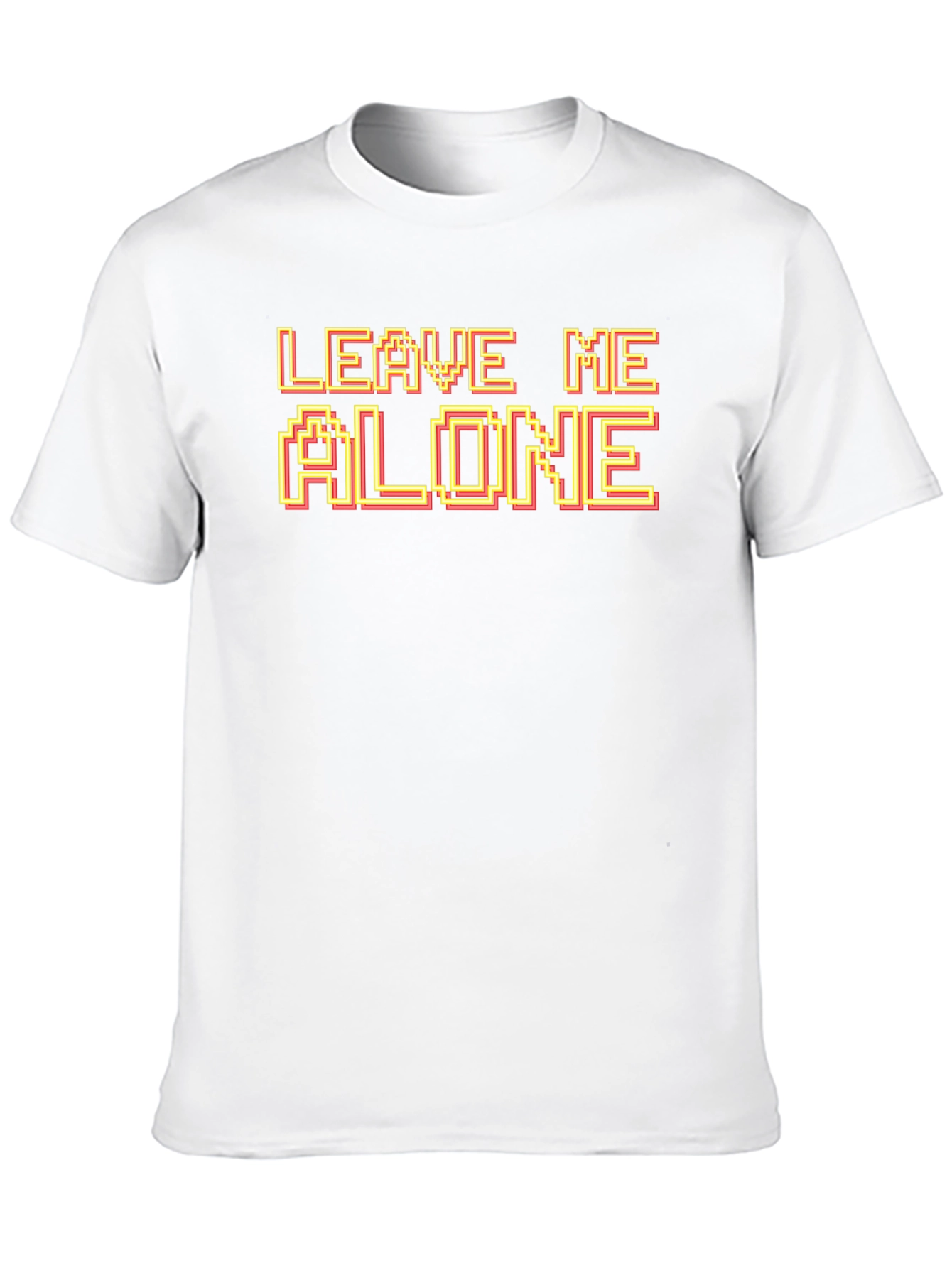 Leave Me Alone Retro Gaming T-Shirt