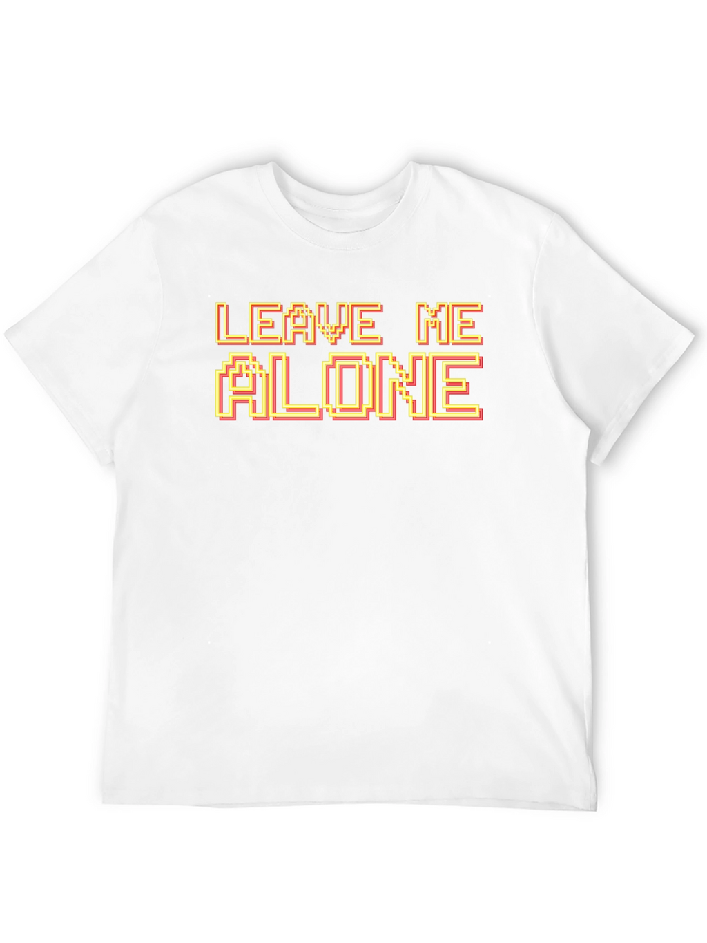 Leave Me Alone Retro Gaming T-Shirt