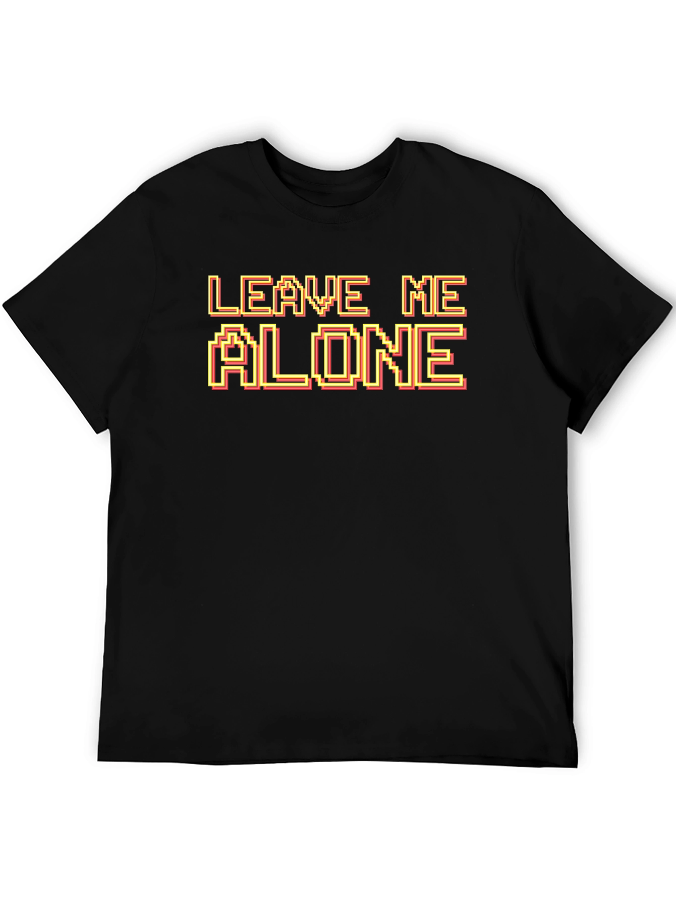 Leave Me Alone Retro Gaming T-Shirt