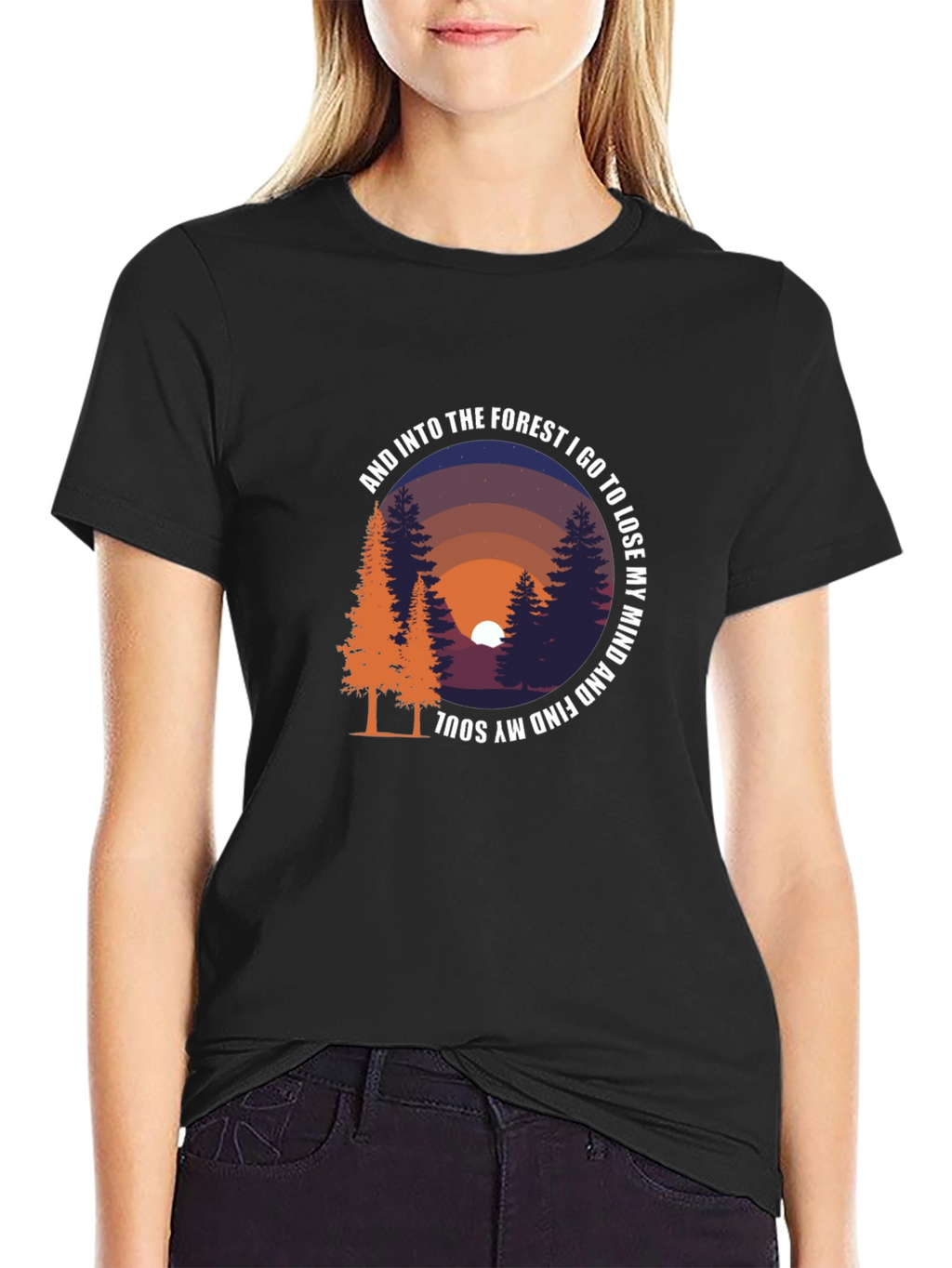 Forest Mind Soul Graphic T-Shirt
