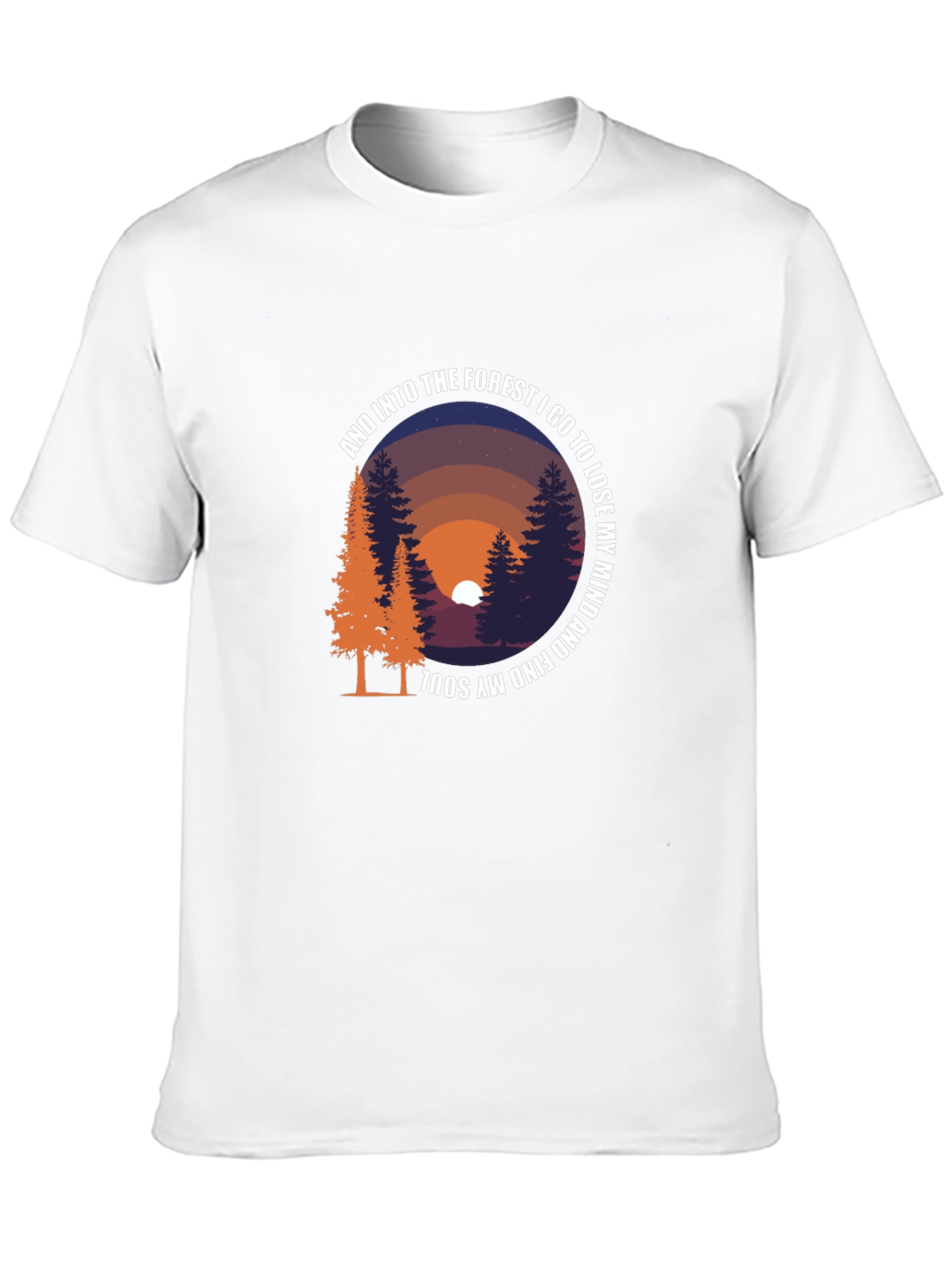 Forest Mind Soul Graphic T-Shirt