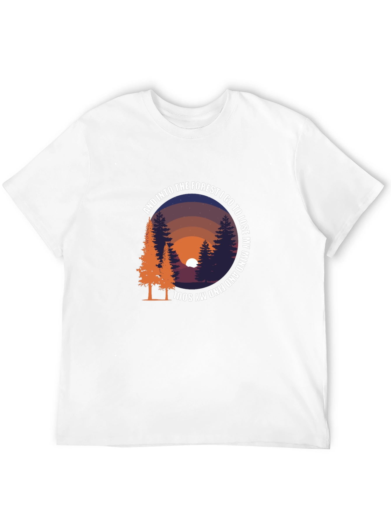 Forest Mind Soul Graphic T-Shirt