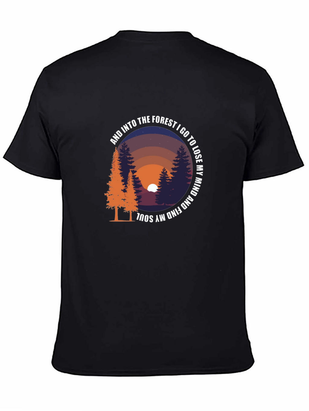 Forest Mind Soul Graphic T-Shirt