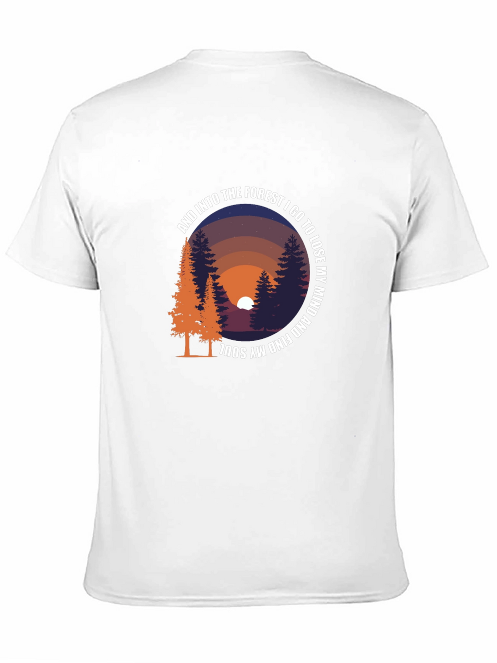 Forest Mind Soul Graphic T-Shirt