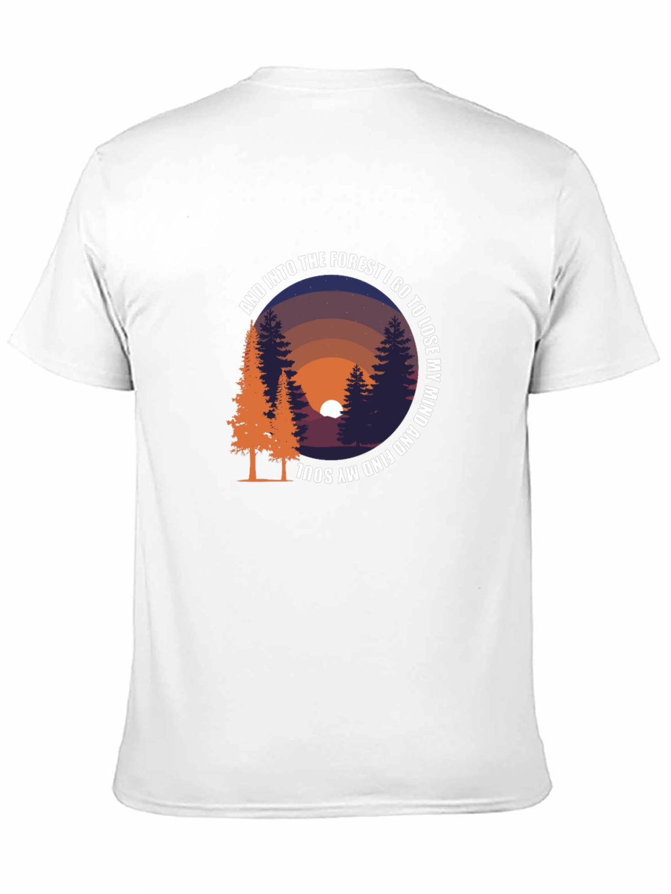 Forest Mind Soul Graphic T-Shirt