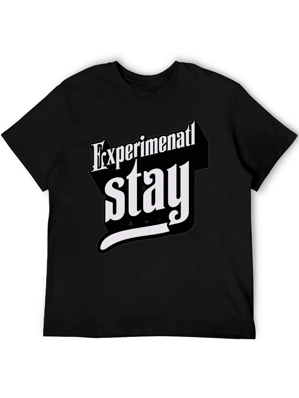 Experimental Stay T-Shirt - Bold Graphic Tee