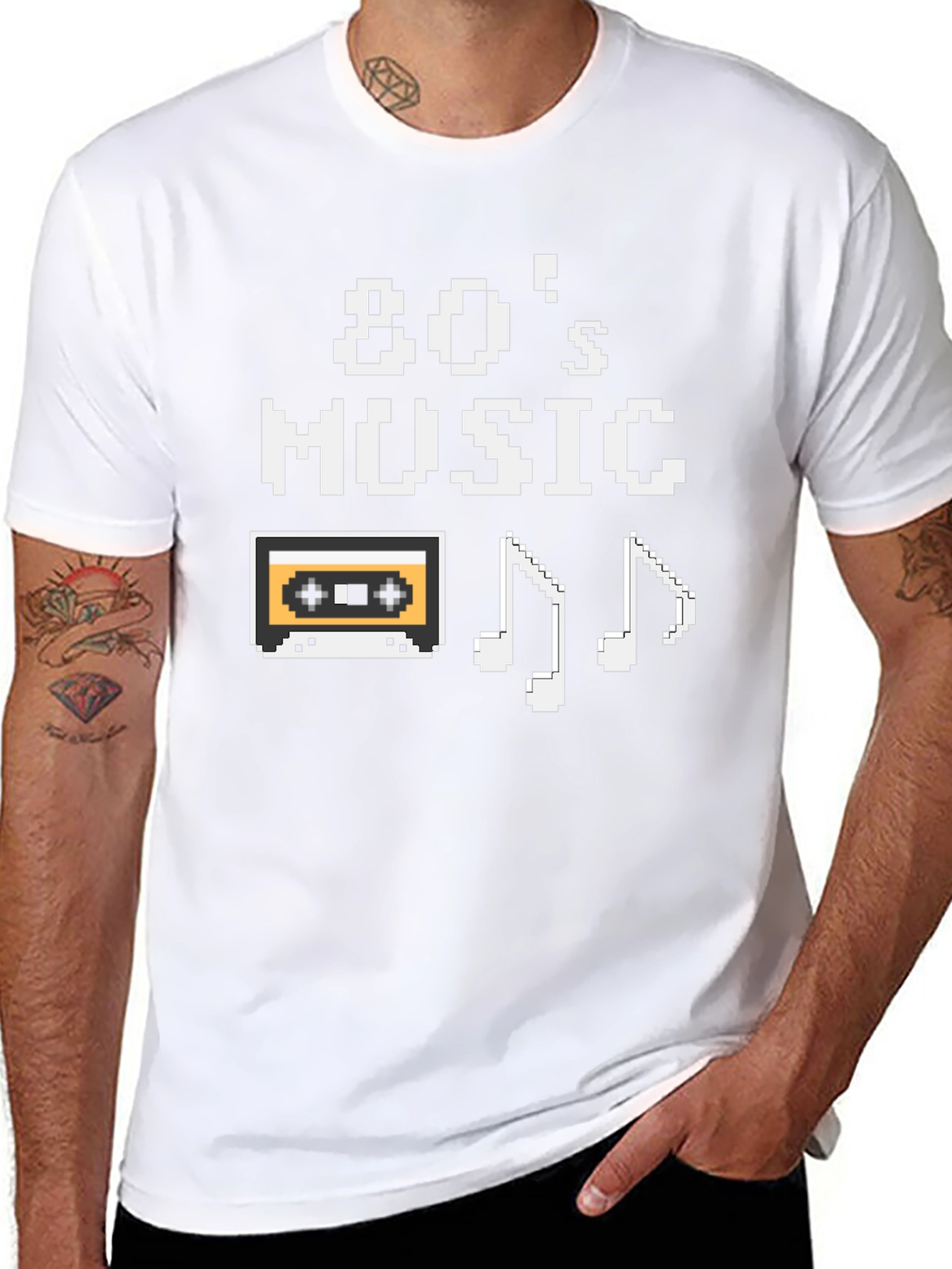 80s Music Retro Graphic T-Shirt