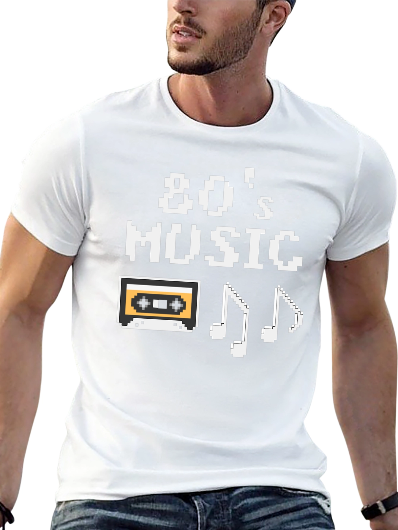 80s Music Retro Graphic T-Shirt
