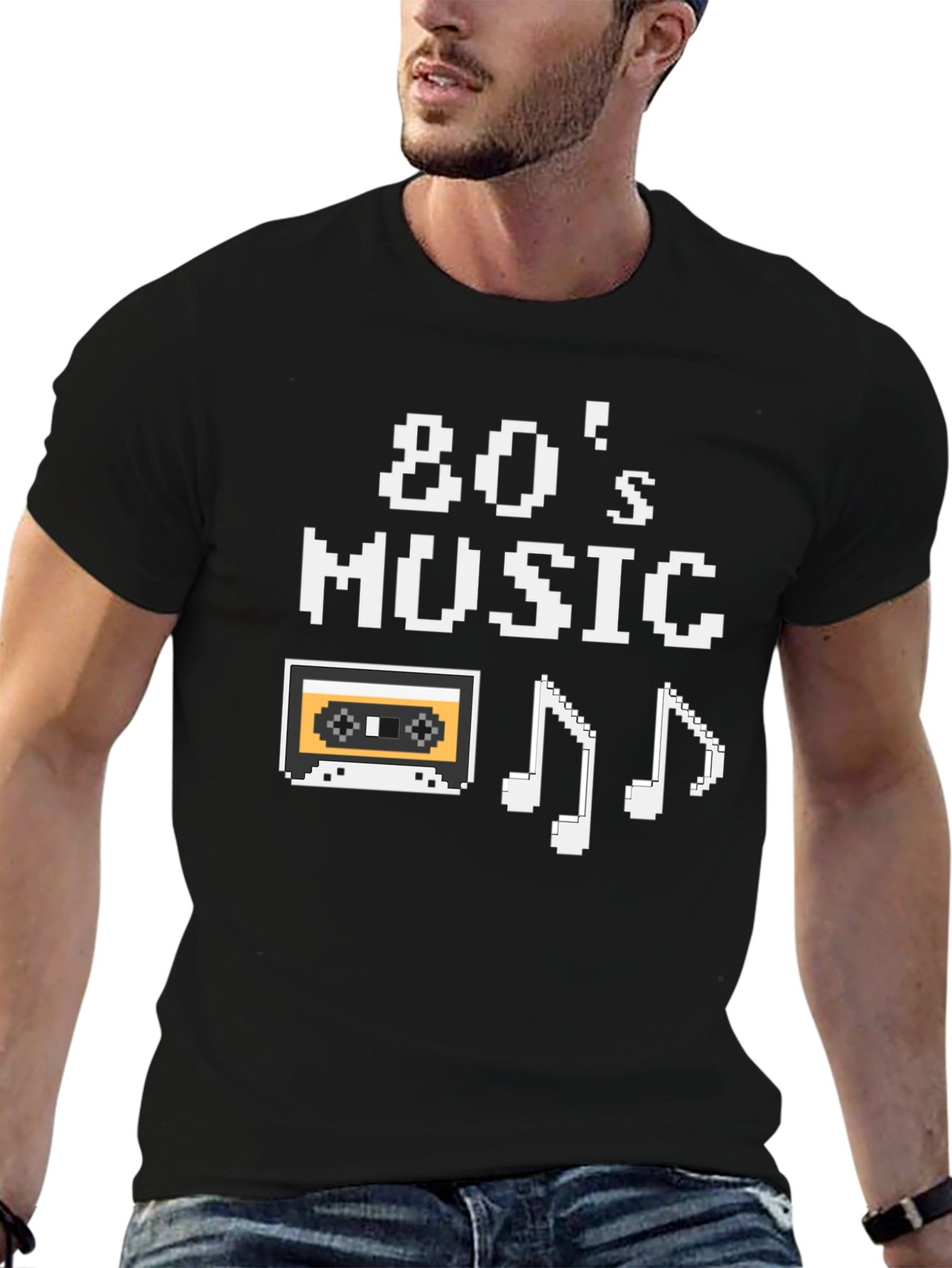 80s Music Retro Graphic T-Shirt