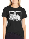 Castle Graphic Tee - Mens Black T-Shirt