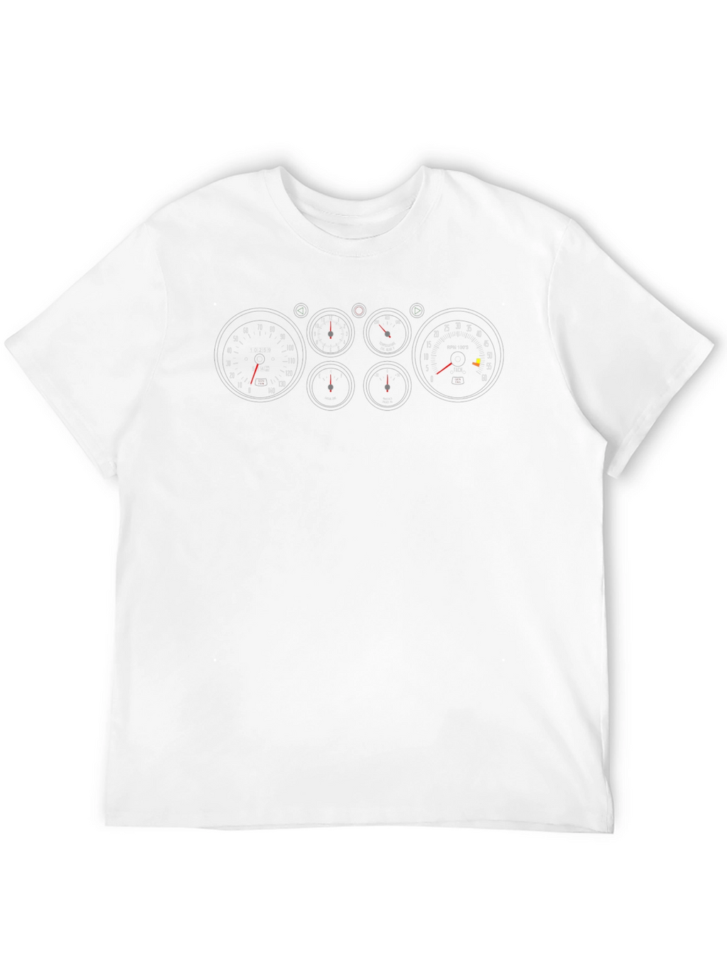 Car Dashboard Graphic T-Shirt