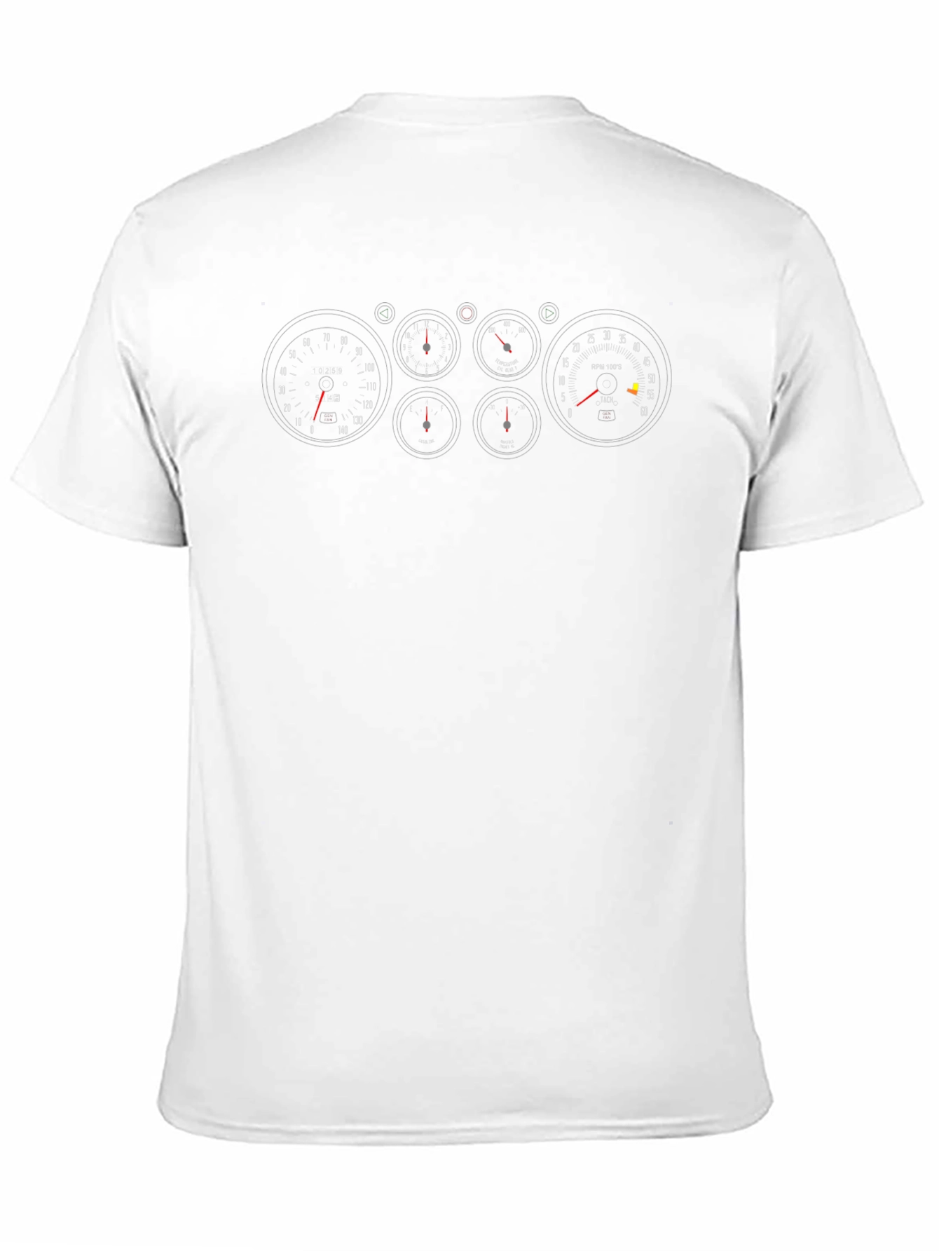 Car Dashboard Graphic T-Shirt