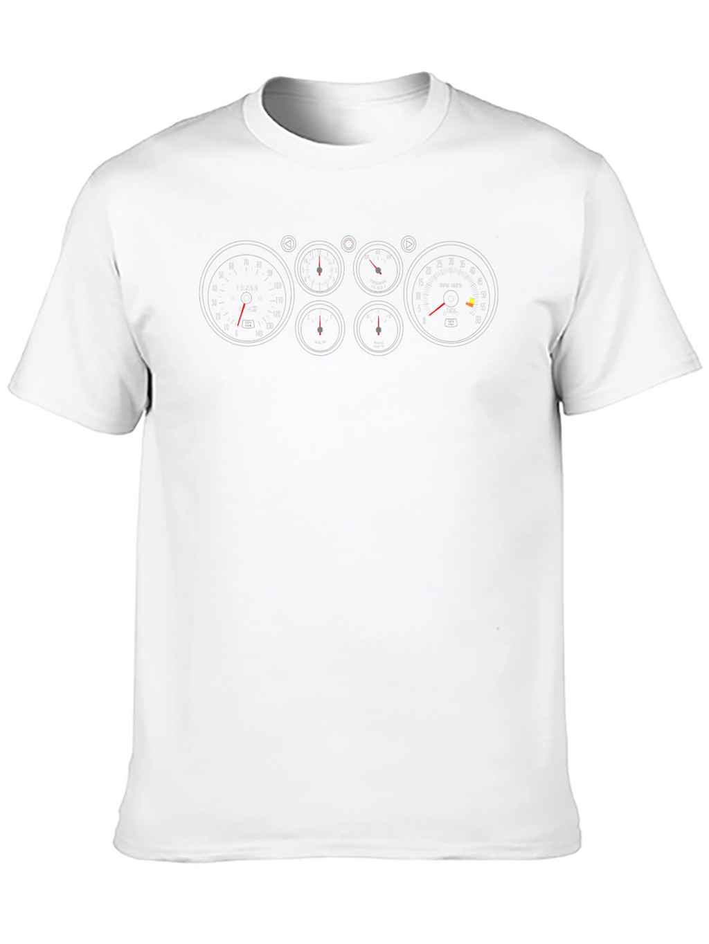 Car Dashboard Graphic T-Shirt