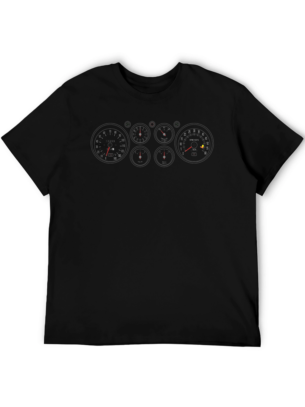 Car Dashboard Graphic T-Shirt