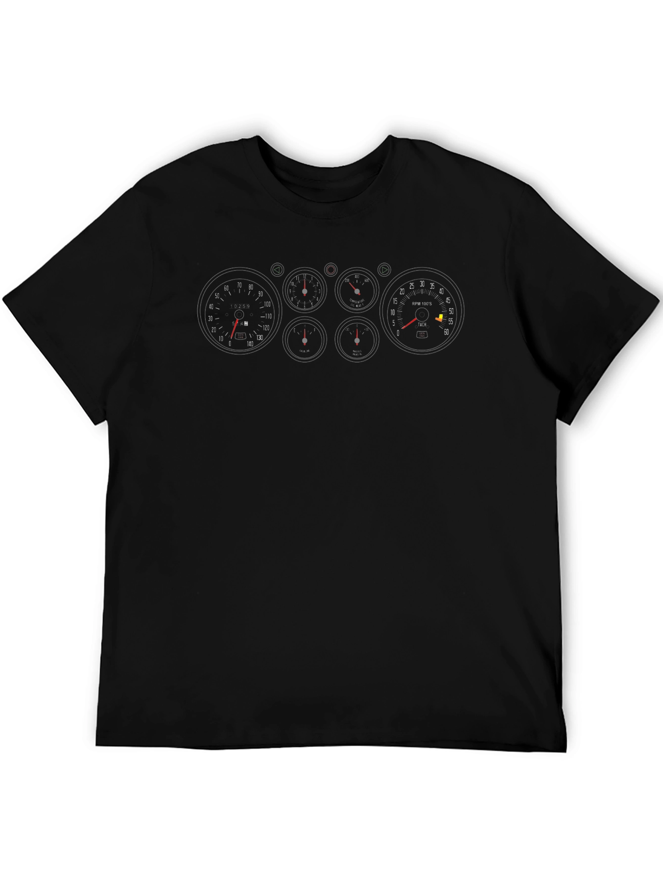 Car Dashboard Graphic T-Shirt