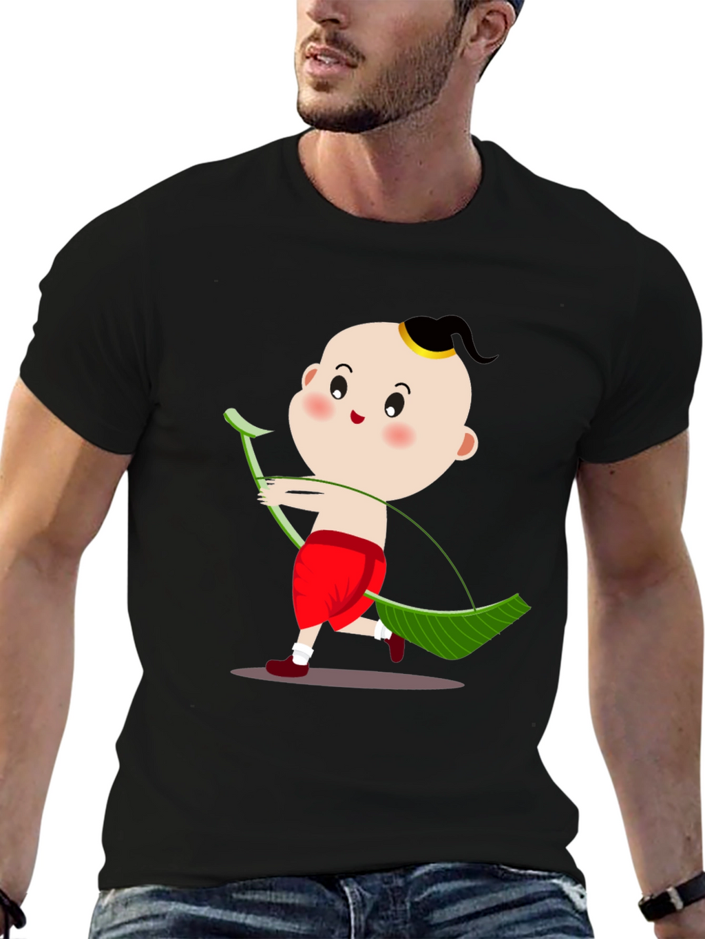 Funny Thai Boy Archer Graphic Tee