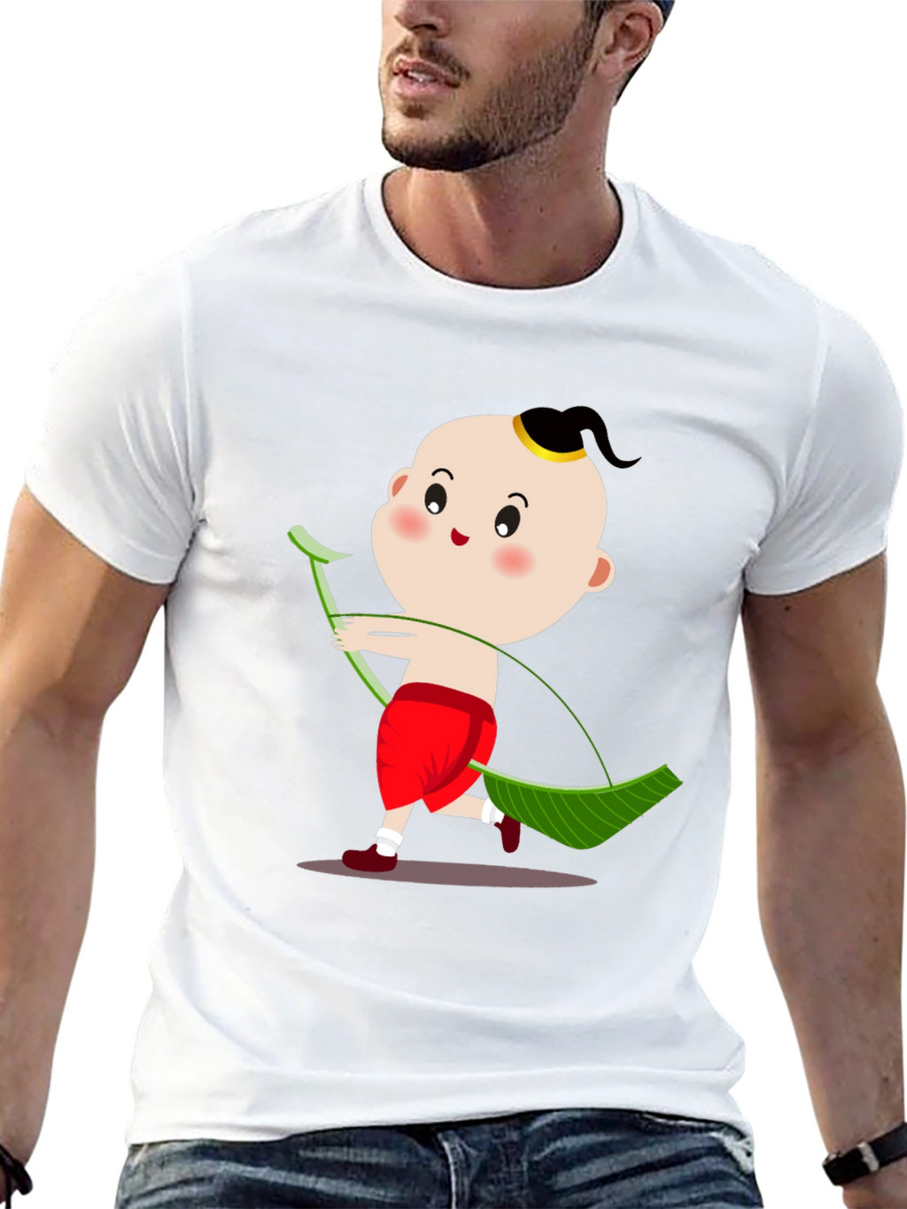 Funny Thai Boy Archer Graphic Tee