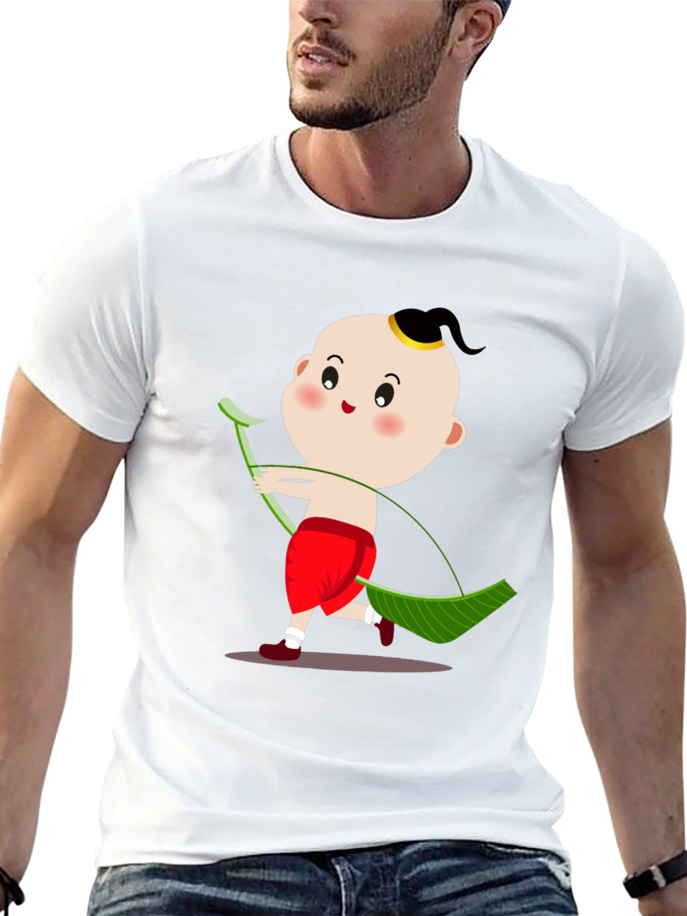 Funny Thai Boy Archer Graphic Tee