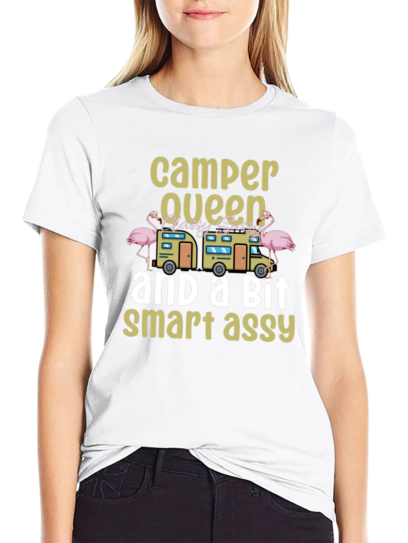 Camper Queen Funny T-Shirt