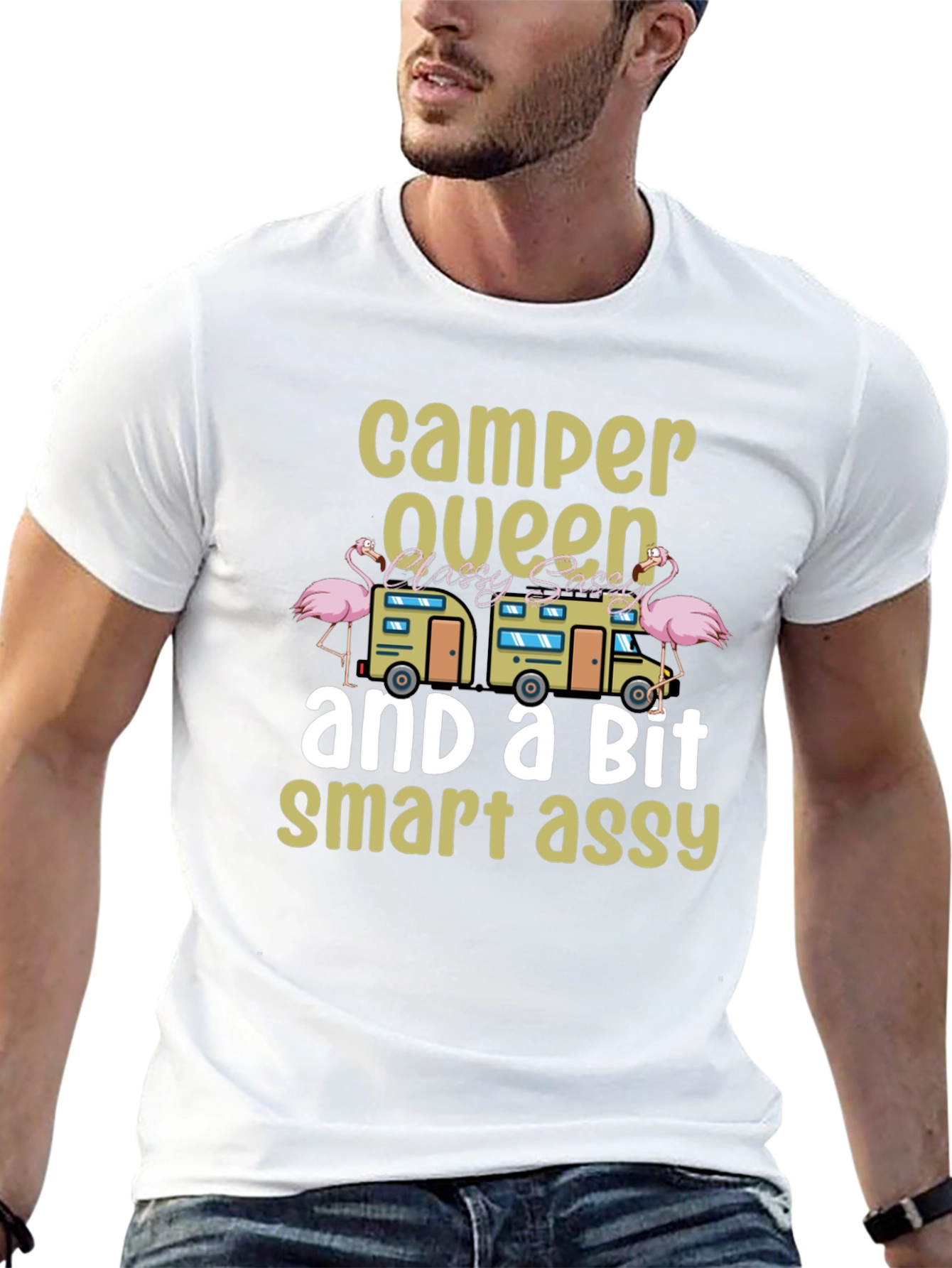 Camper Queen Funny T-Shirt