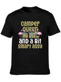 Camper Queen Funny T-Shirt