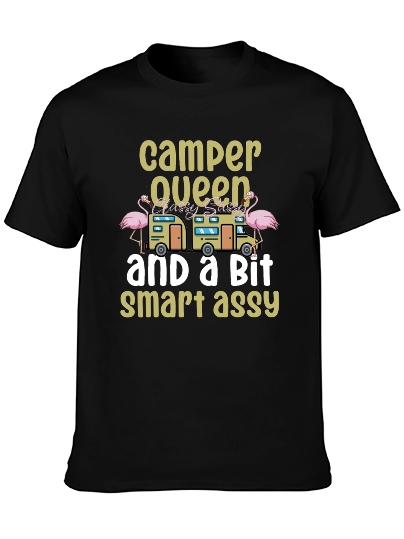 Camper Queen Funny T-Shirt