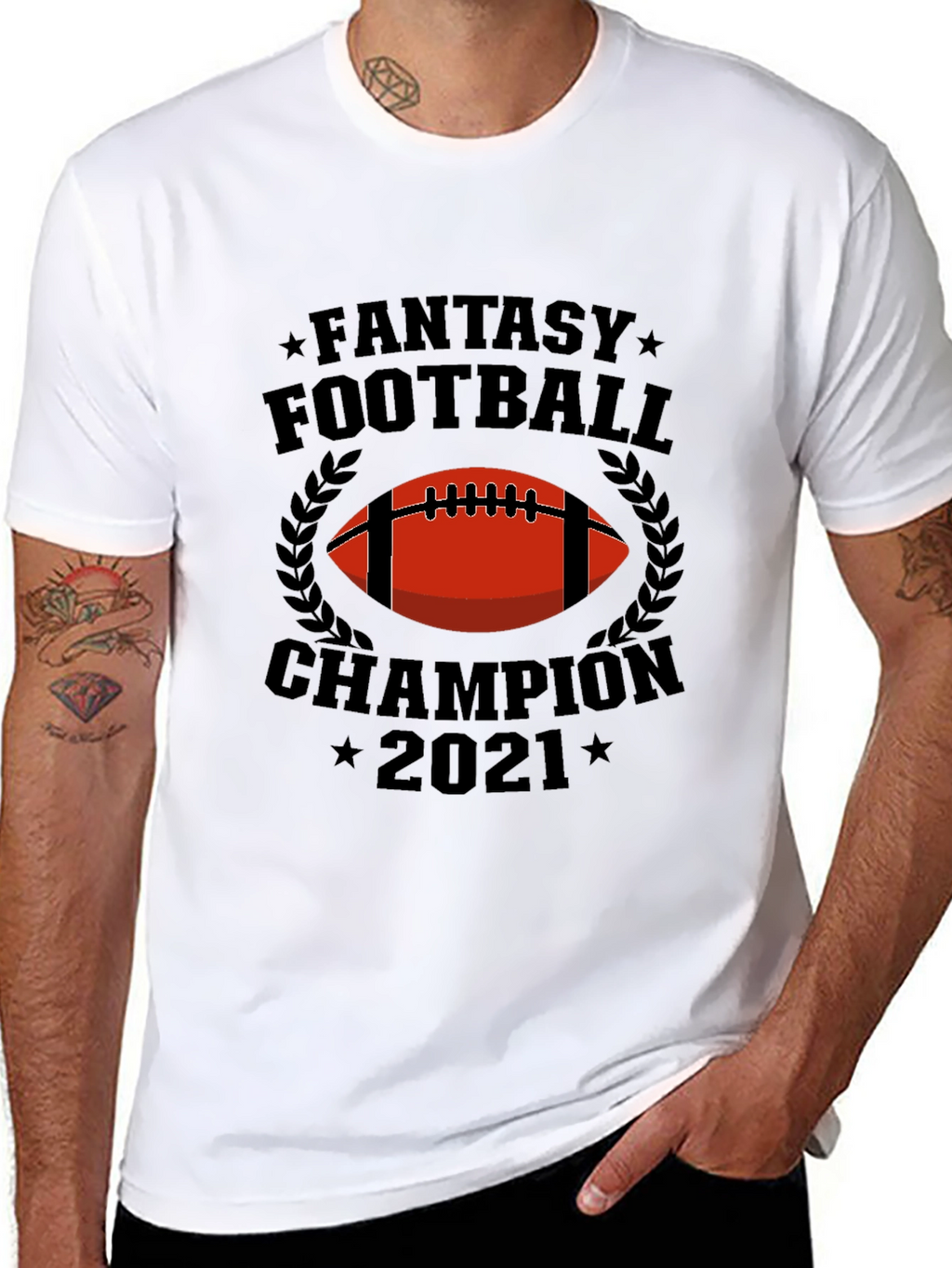 Fantasy Football Champion 2021 T-Shirt