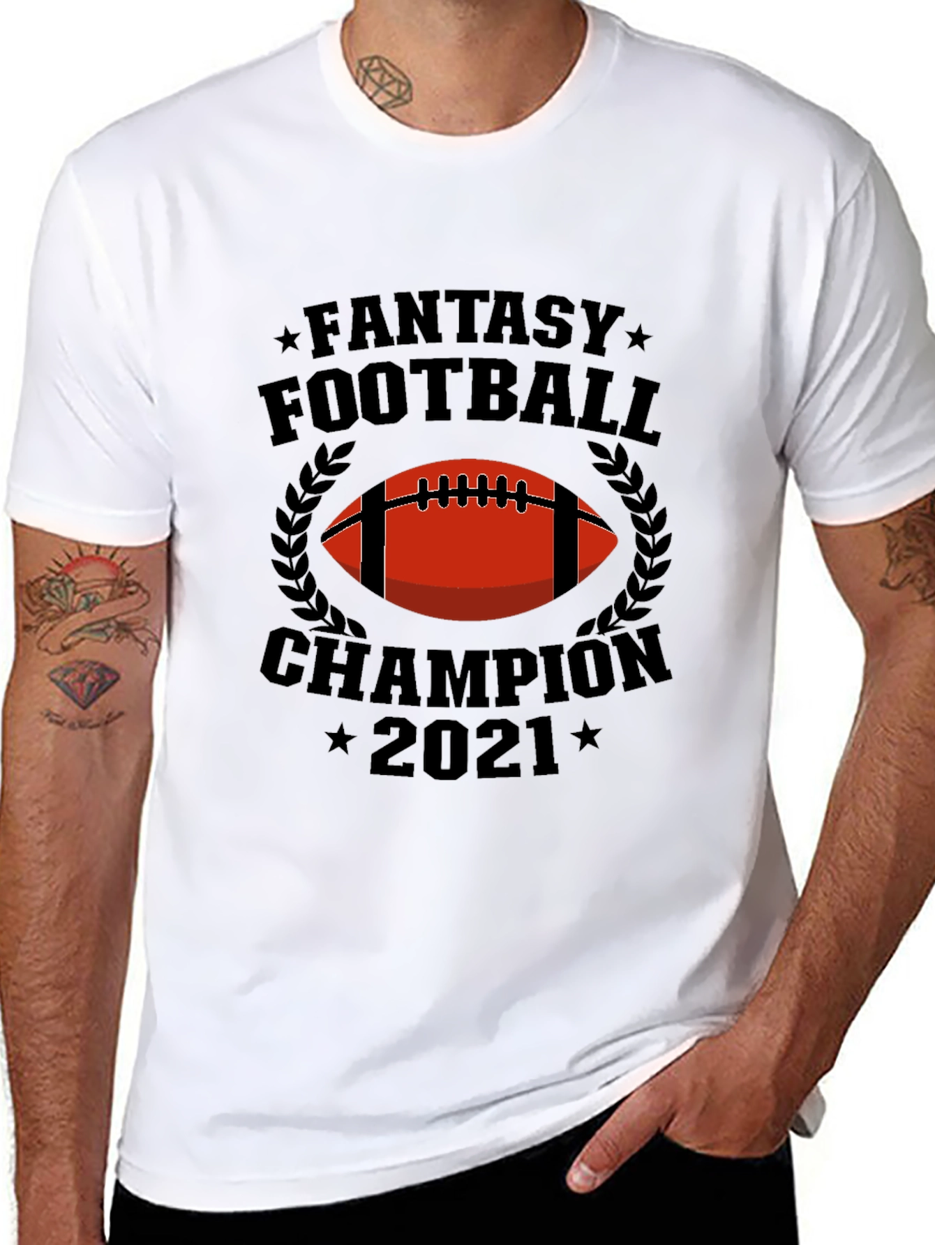 Fantasy Football Champion 2021 T-Shirt