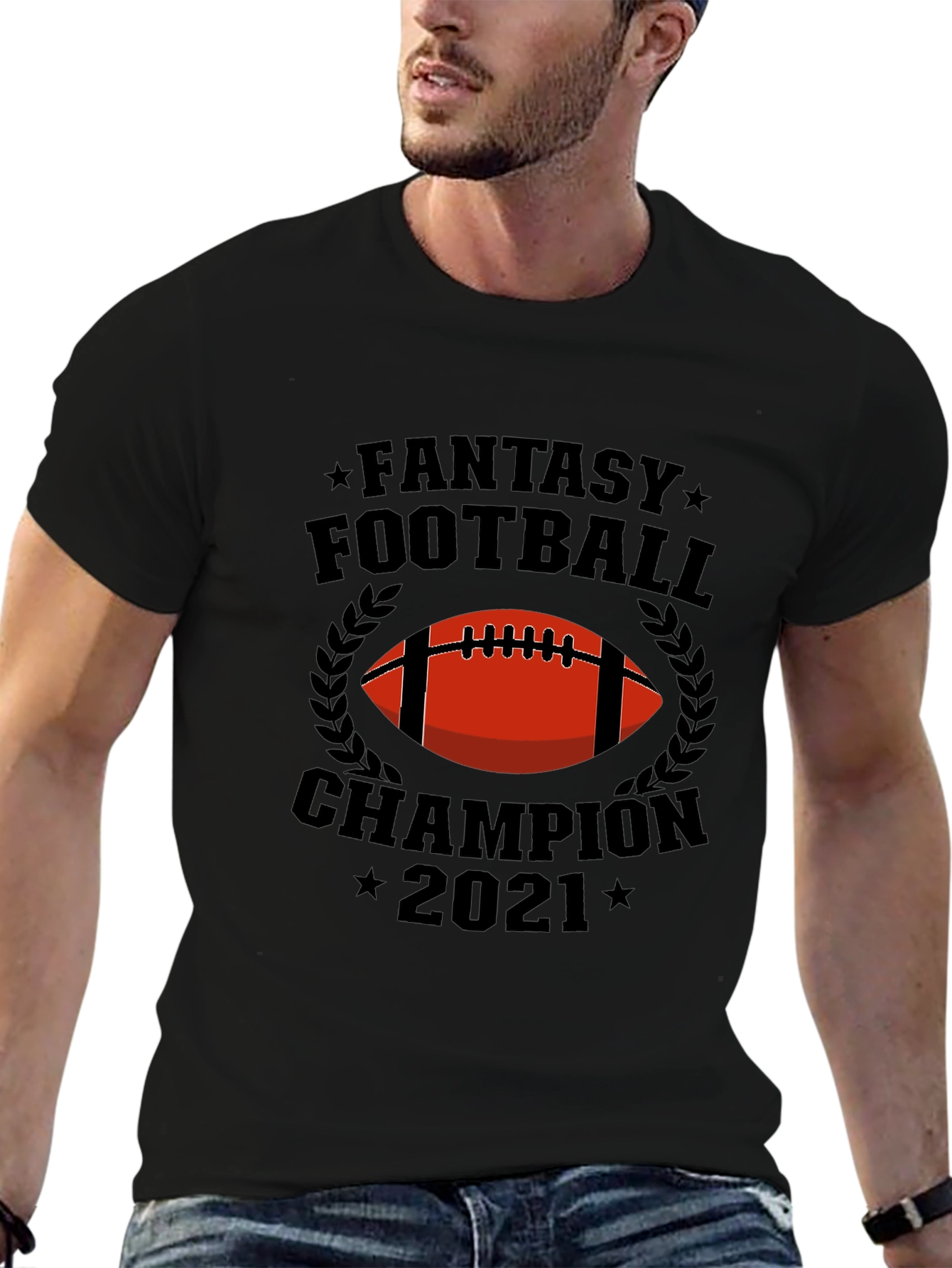 Fantasy Football Champion 2021 T-Shirt
