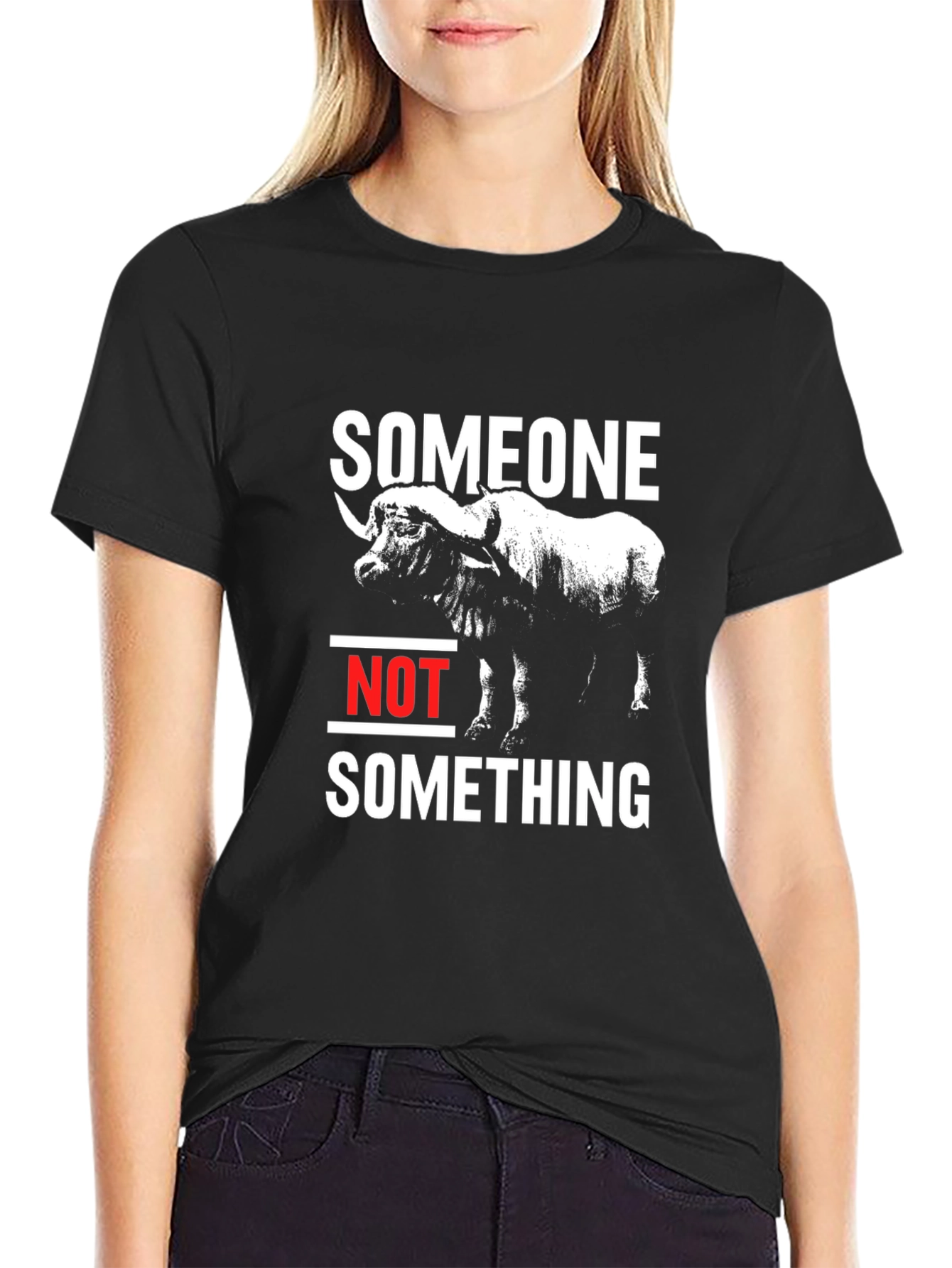 Someone Not Something Animal Graphic Tee