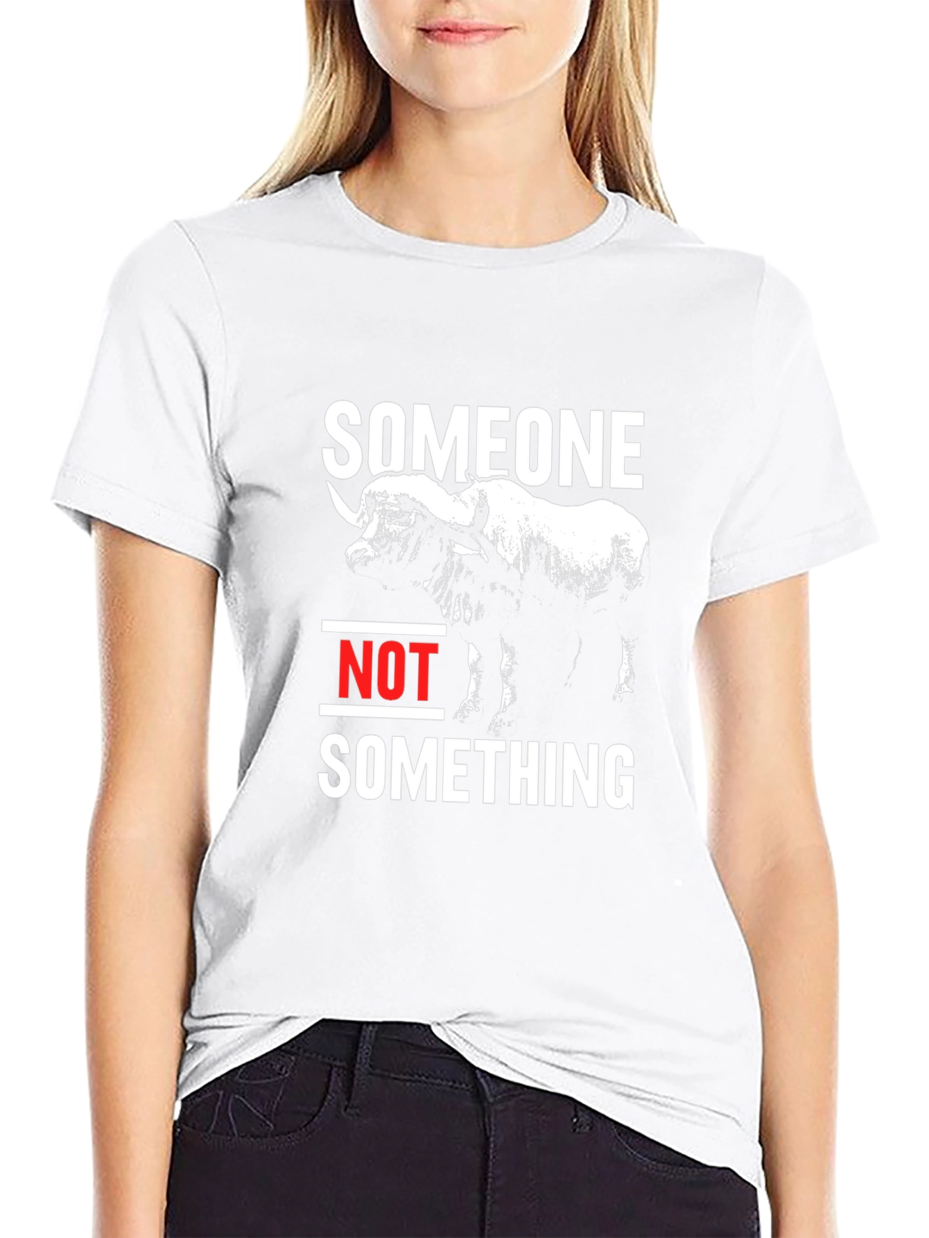 Someone Not Something Animal Graphic Tee