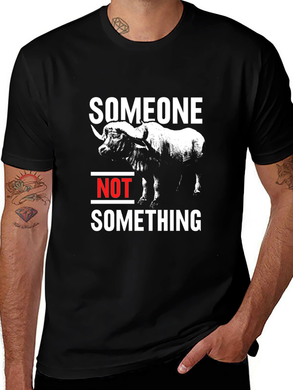Someone Not Something Animal Graphic Tee