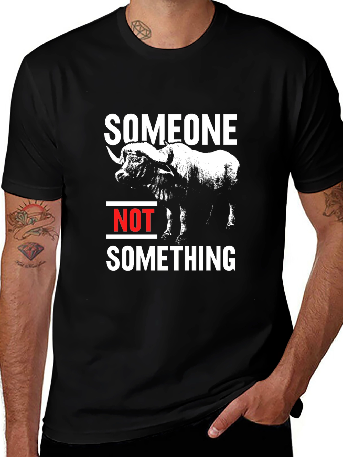 Someone Not Something Animal Graphic Tee