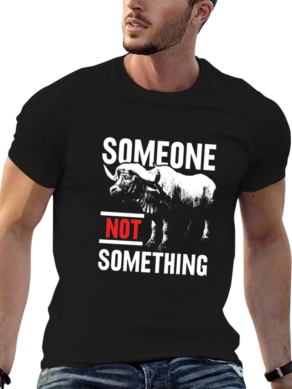 Someone Not Something Animal Graphic Tee