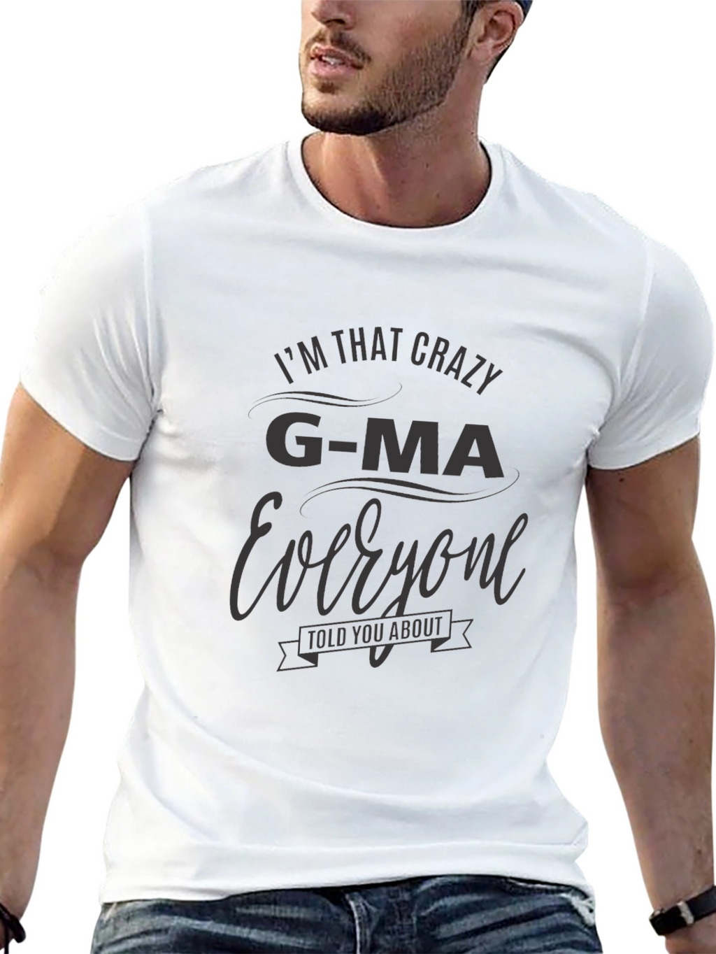 Crazy G-Ma T-Shirt -  Comfortable Fit Unique Design