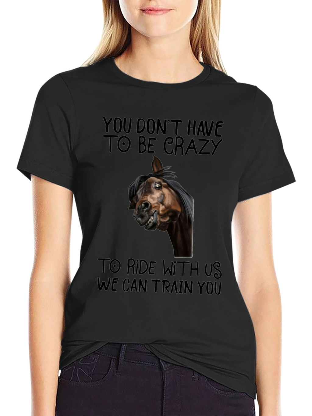 Crazy Horse Graphic T-Shirt