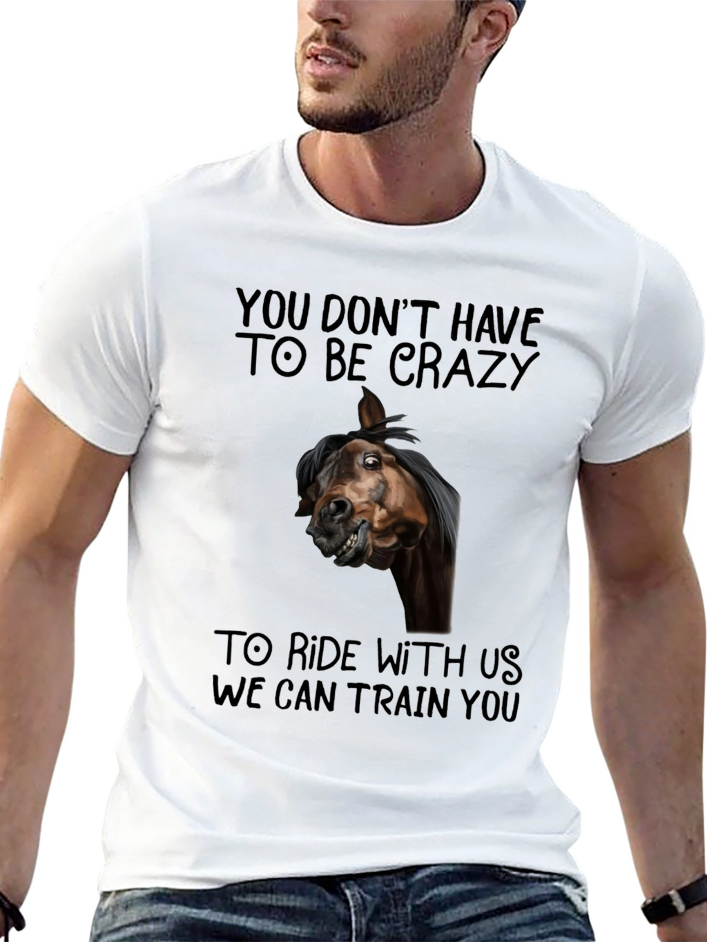 Crazy Horse Graphic T-Shirt