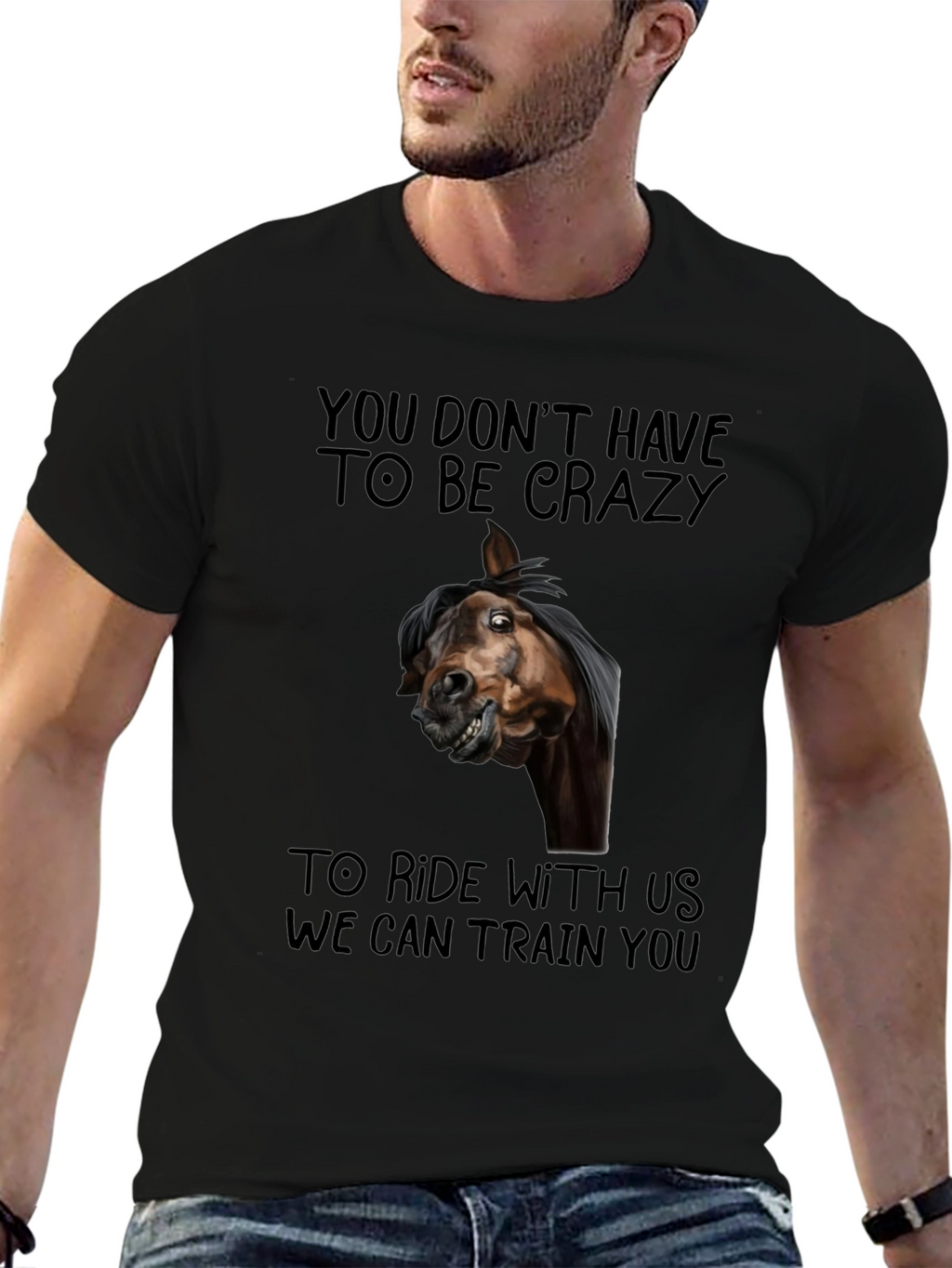 Crazy Horse Graphic T-Shirt