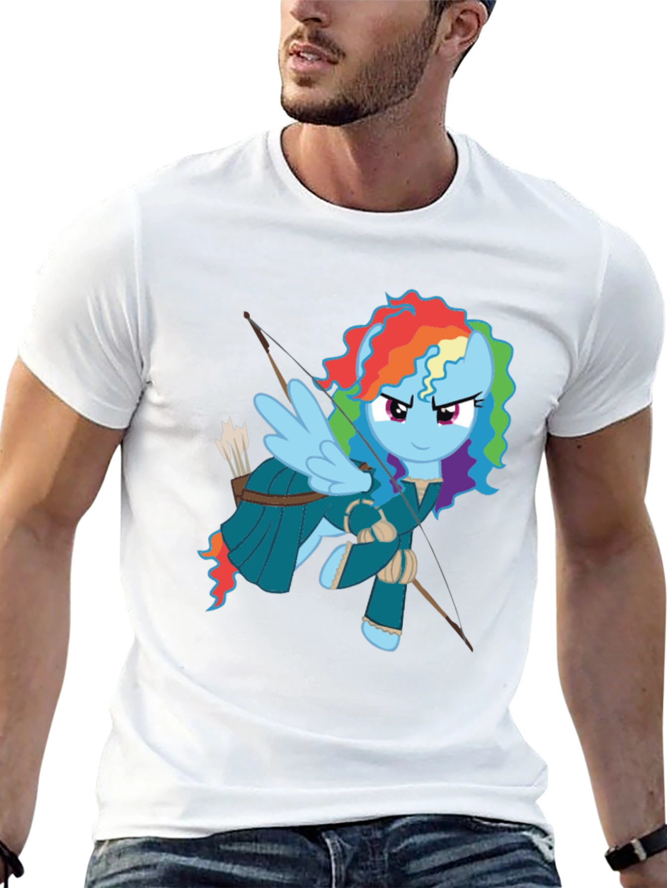 Rainbow Dash Brave T-Shirt