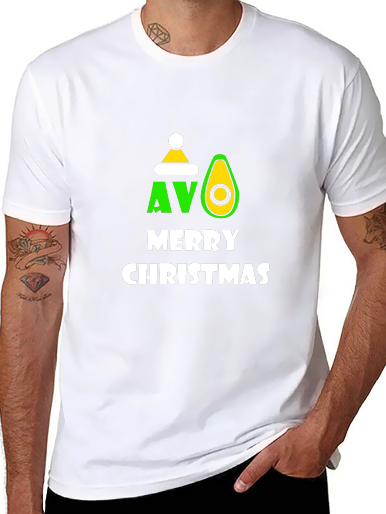 Avo Merry Christmas Graphic Tee
