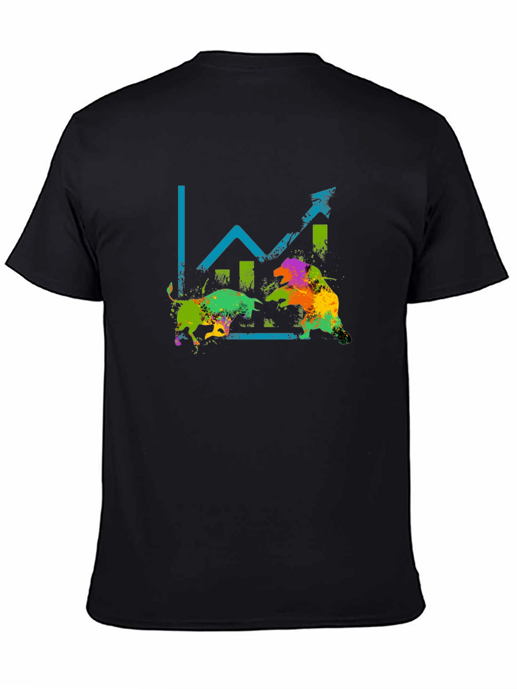 Bull vs Bear Stock Market T-Shirt