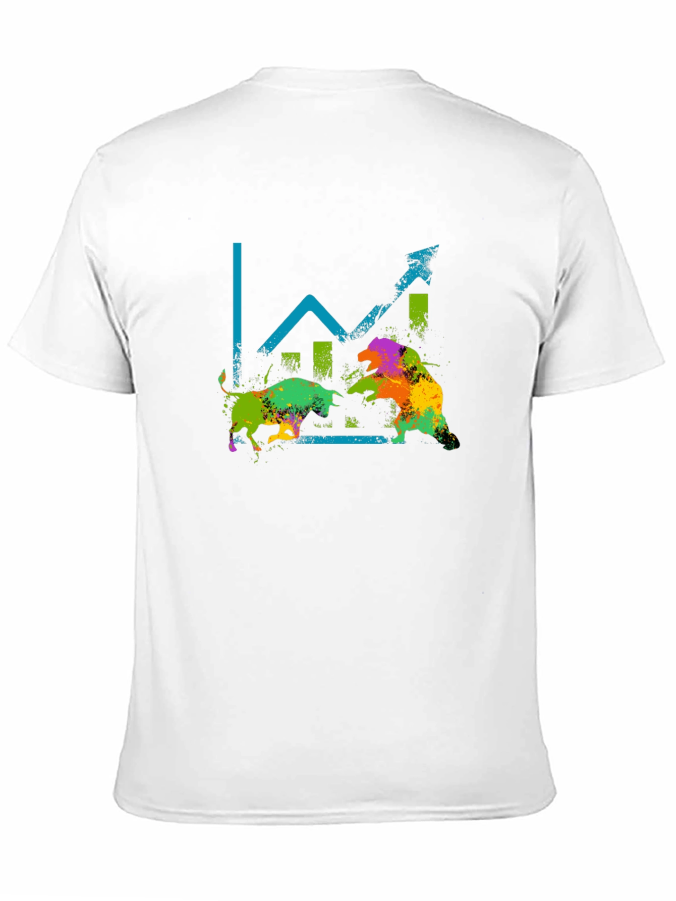 Bull vs Bear Stock Market T-Shirt