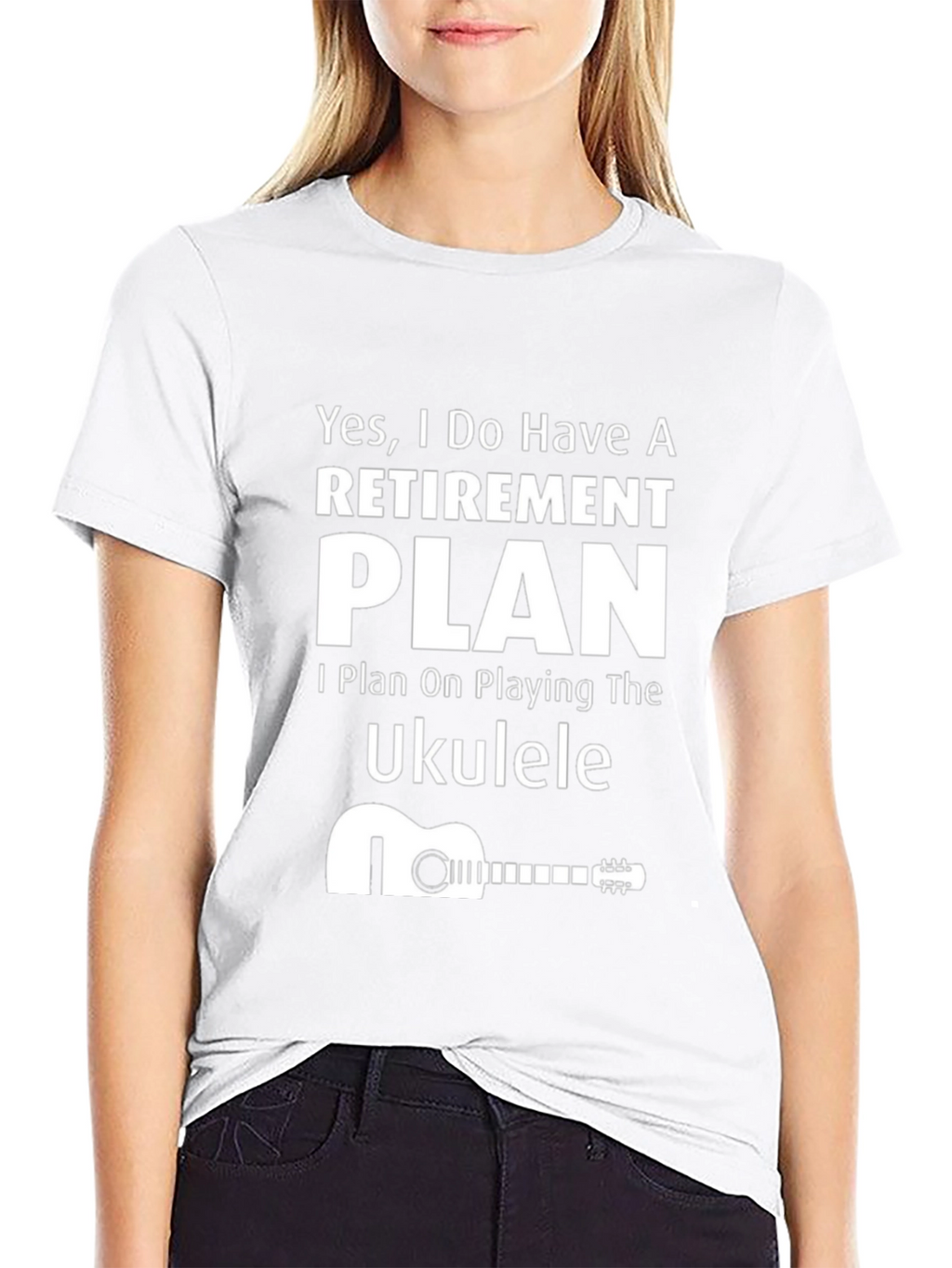 Retirement Plan Ukulele T-Shirt