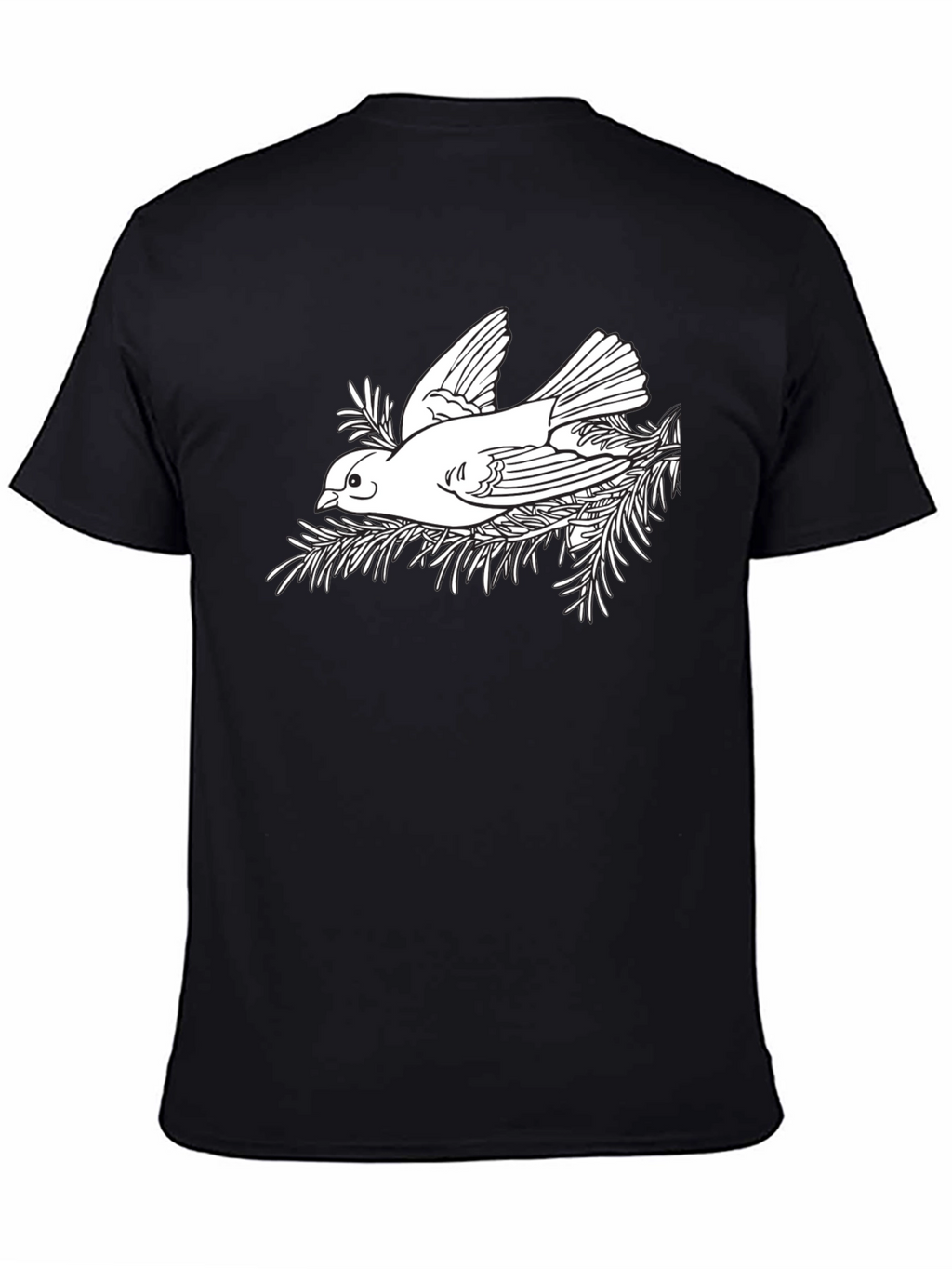 Bird in Nest Graphic T-Shirt