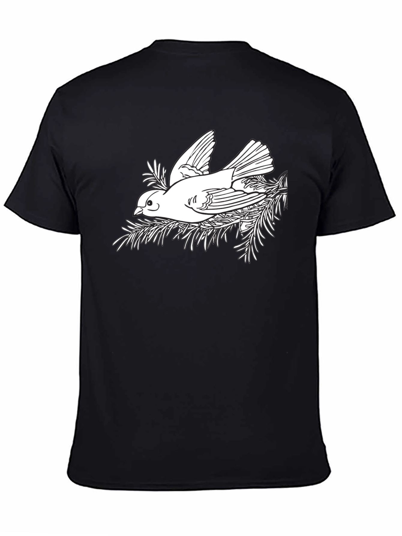 Bird in Nest Graphic T-Shirt