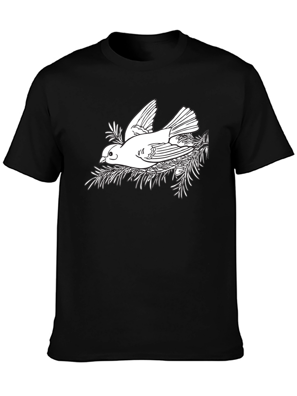 Bird in Nest Graphic T-Shirt
