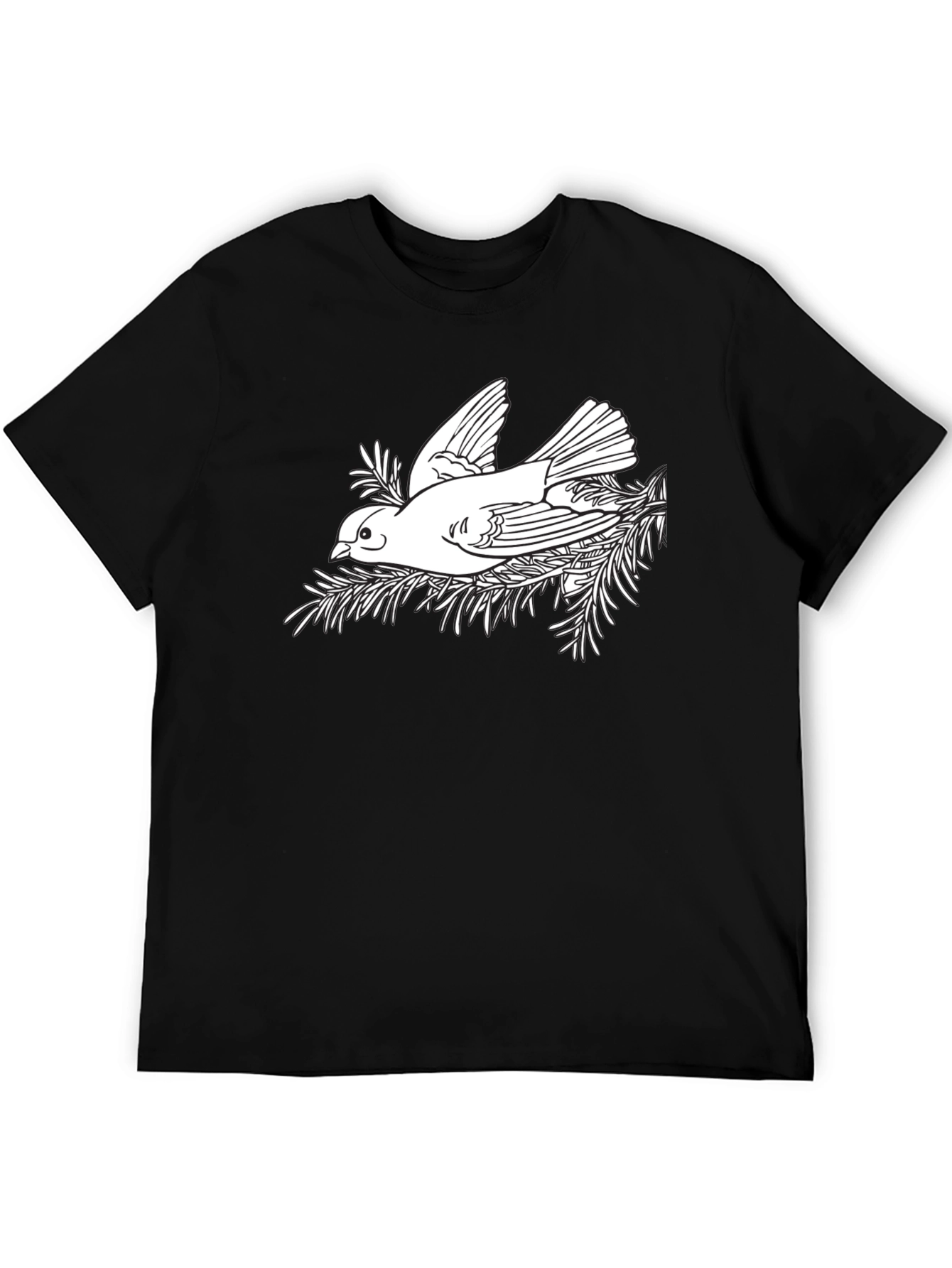 Bird in Nest Graphic T-Shirt
